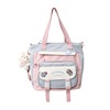 Handheld cute fresh fashionable capacious one-shoulder bag, trend of season