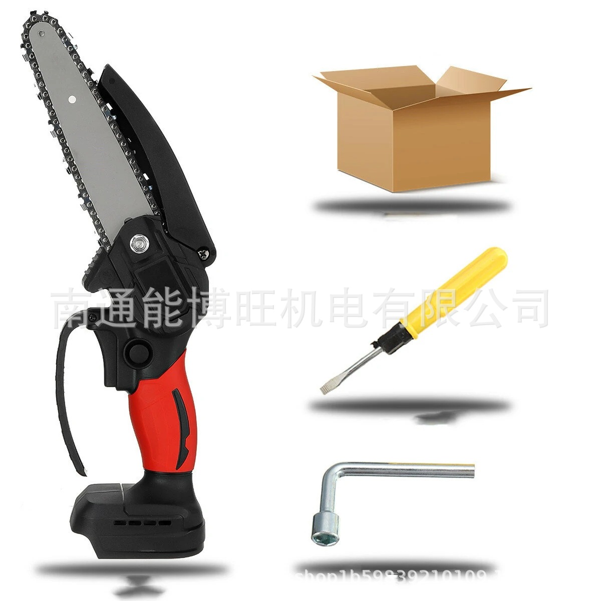 Venta al por mayor transfronteriza cuatro o seis pulgadas cadena eléctrica de mano Sierra eléctrica de mano Mini Sierra de comercio exterior de tala poda