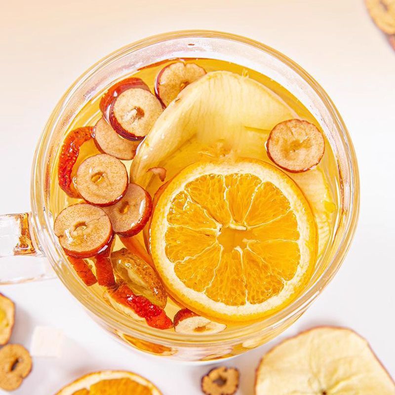 Apple Hawthorn Hot Orange Tea 20g Cold Brew Fruit Tea Sweet Tangy Wholesale specifications
