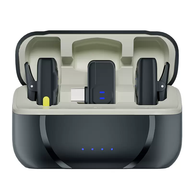 SHISUO施索A5无线领夹麦克风安卓苹果通用手机录音Vlog直播小话筒