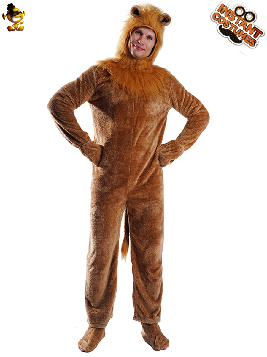 Productos de Halloween transfronterizos Mono De León de pelo largo para hombres disfraz de animales juegos de rol cos
