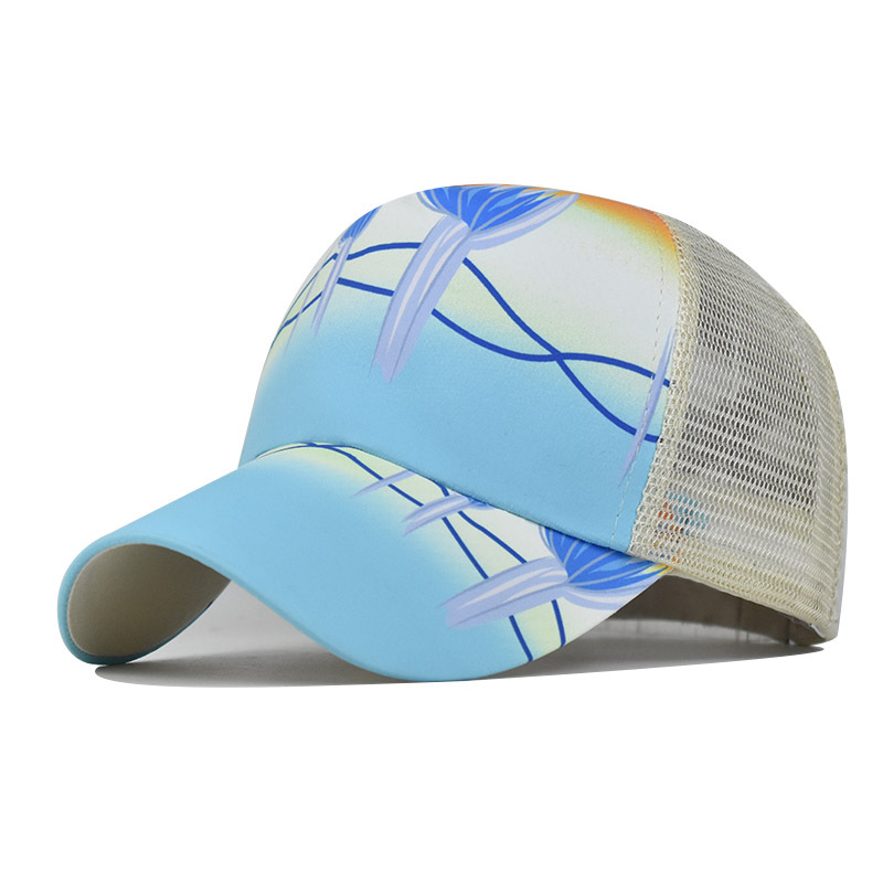 Comercio exterior estilo chino Cruz Cola de Caballo sombrero europeo y americano de las mujeres sombrero de protección solar sombrero de béisbol image 6
