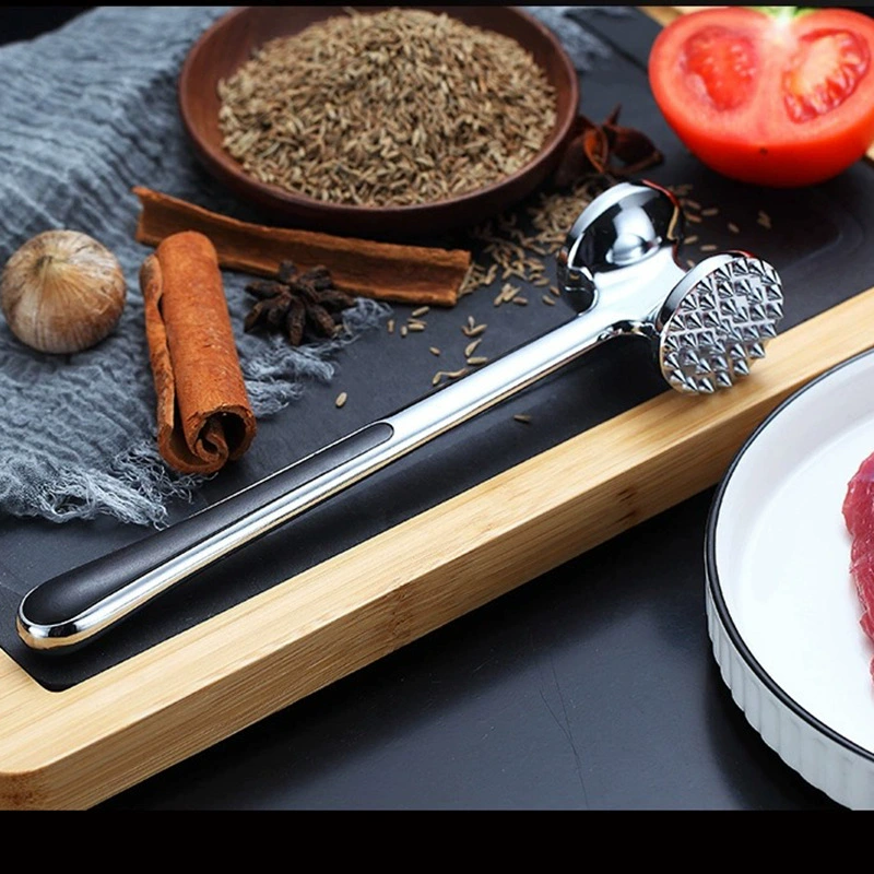 Кухонный молоток для отбивания мяса, стейк из говядины, стейк из говядины, сплавной тяг, нежное мясо, двусторонний молот для отбивания мяса дома
