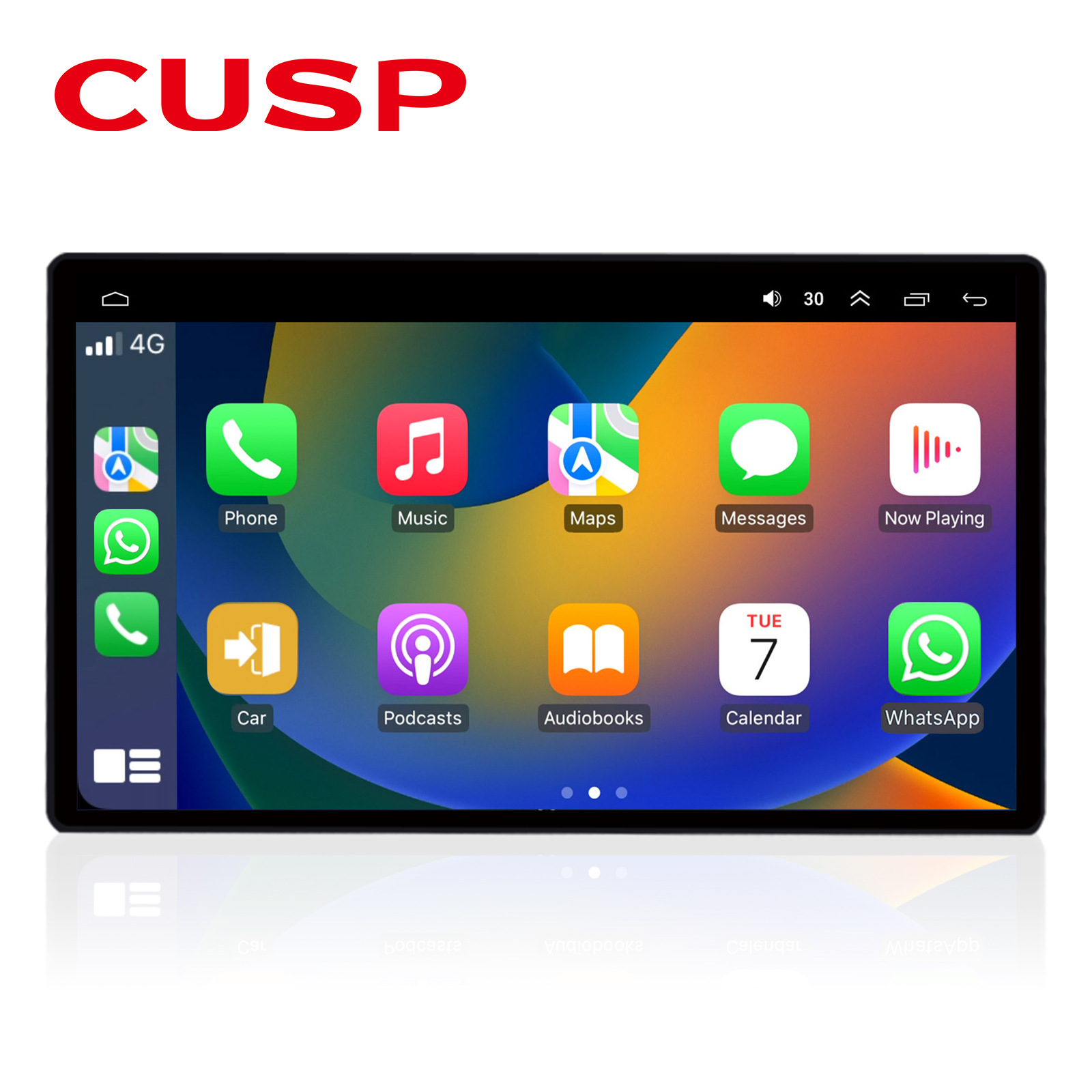 Pingguo Wireless CarPlay 8-Core WiFi Bluetooth Navigation for Tacoma/4Runner (Other Automotive Communications) - 8151-ts18-464
