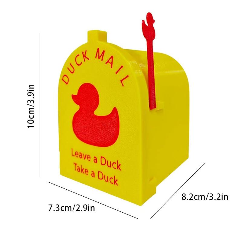跨境新品Cruising Duck Mini Mailbox Door 巡航鸭迷你邮箱门装饰|undefined