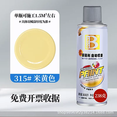 Paint Color Collection — Avtomobil boyası - gold-315beige-360mlbottle-238g-spray-paint
