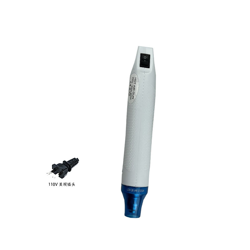 熱風ガン ソフトクレイ 220V 小型ハンドヘルド ゴム印 エンボス加工 熱収縮シート DIY 成形ツール|undefined