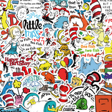 50��Doctor Seuss Stickers�������~�N���ľ�������Pӛ��ˮ�N��