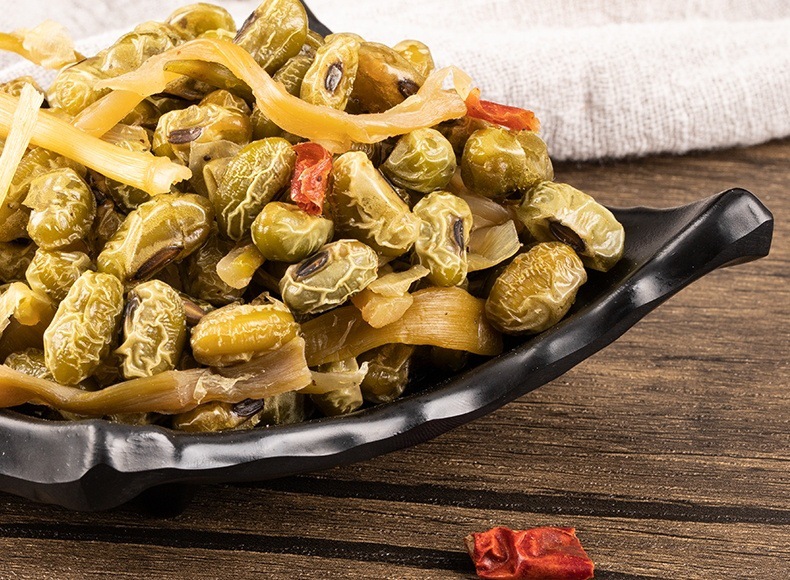 Green Soybean and Bamboo Shoot Snack Mix 500g Ready to Eat Edamame Fava Beans and Dried Bamboo Tips specifications