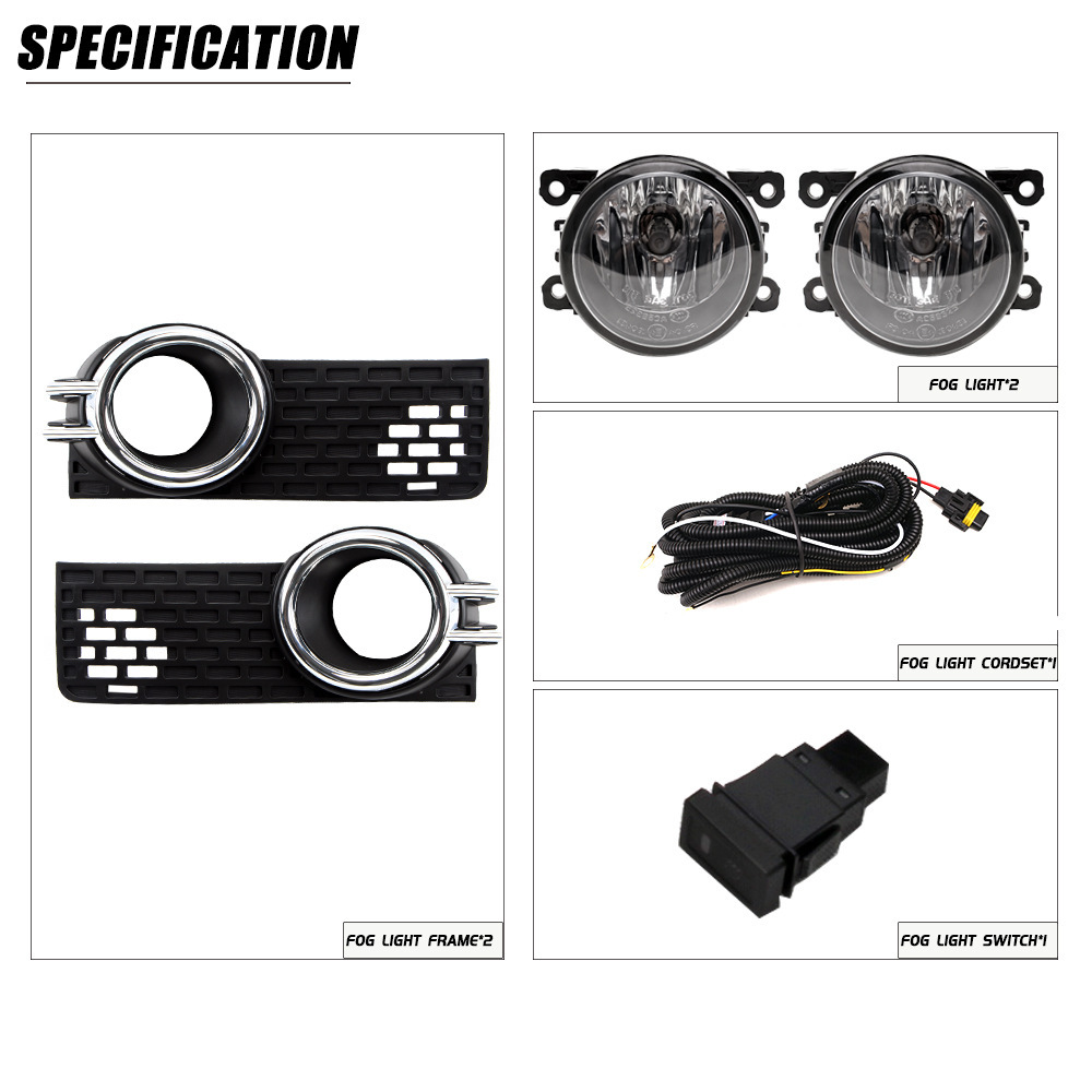 Aplicable a Suzuki 15 16 17 18 años de importación Ingnis conjunto de lámpara de niebla delantera de luz de viaje diurna image 2