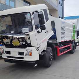 二手雾炮车抑尘车 80米多功能大型程力 东风多利卡抑尘车图片配置