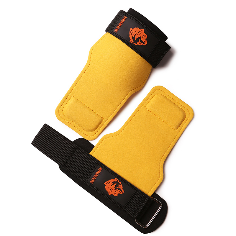protector de estiramiento resistente de silicona cuero de vaca resistente al estiramiento duro cinturón de protección de la palma de acondicionamiento físico cinturón auxiliar de protección de la palma de la mano