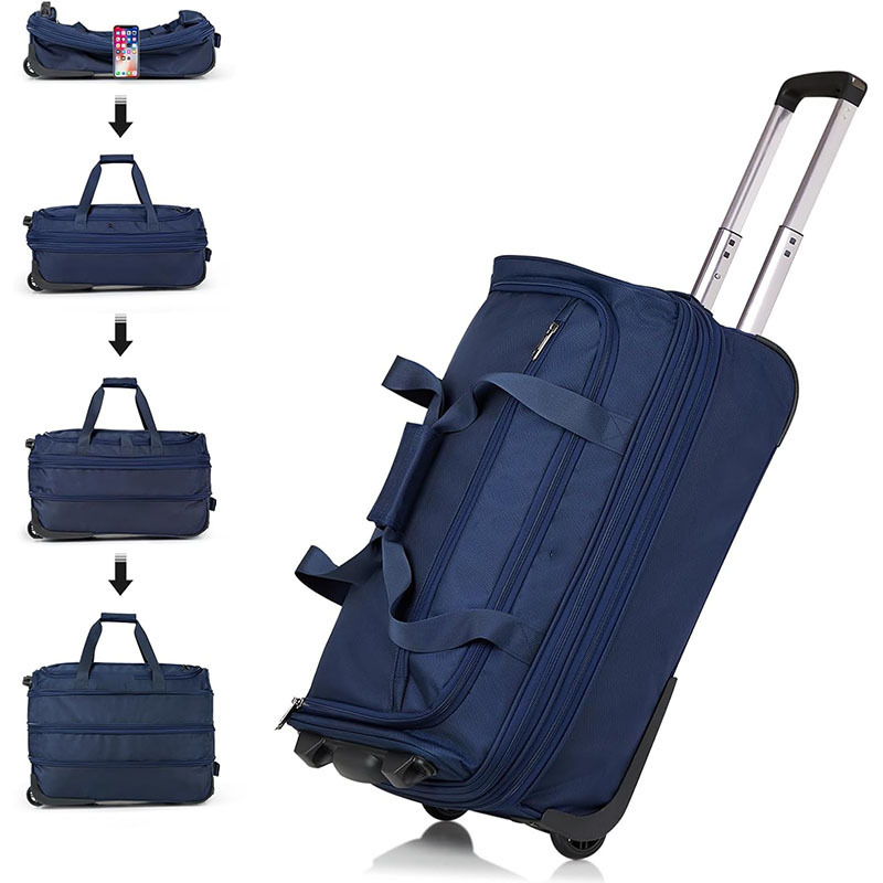 Manufacturer Customized Extended Portable Suitcase with Wheels Foldable Travel Bag Women's and Men's Suitcase Weekend Bag Manufacturer Customized Extended Portable Suitcase with Wheels Foldable Travel Bag Women's and Men's Suitcase Weekend Bag