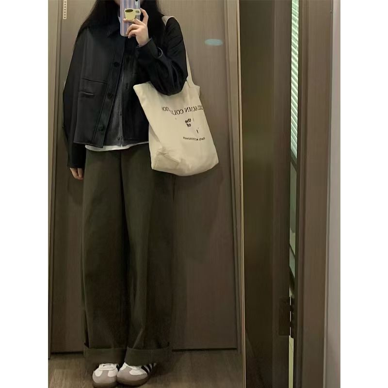 黑色短款皮衣外套2025春新款休闲机车酷女雪尼尔氨纶其它|undefined