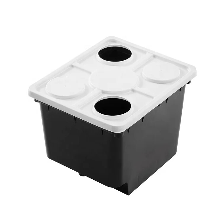 Greenhouse Soilless Cultivation Facilities Hydroponic Substrate Vegetable and Fruit Plastic Planting Dutch Buckets Self-Watering Flower Pots