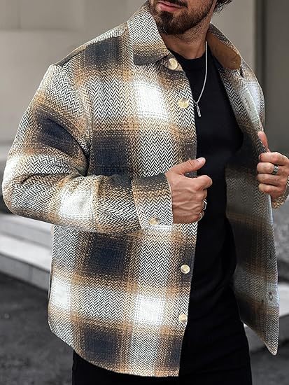 Giacca jacquard uomo maniche lunghe stile western cotone_voghion.com