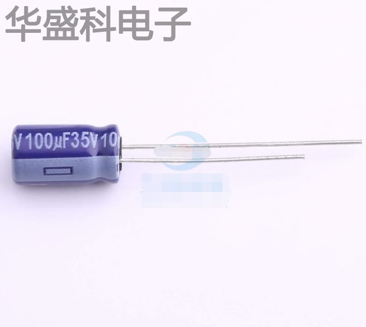 ECA1VM101 描述 100uF 35V 引线型铝电解电容 厂家直销