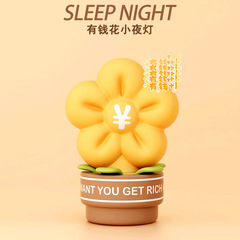 創意的にお金があって、夜の明かりを使って充電します。