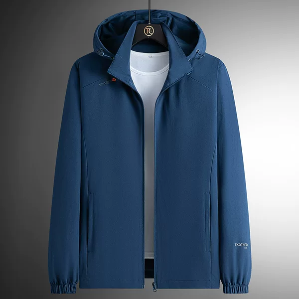 Autumn New Autumn Jacket Men's and Women's Same Style Stretch Jacket Casual Couple Style Stretch Sportswear Hooded Jacket