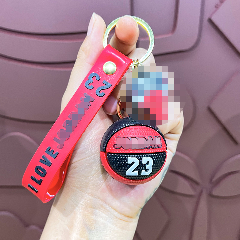 Estrella Baloncesto llavero Kobe Curry James Owen mochila estudiante colgante recuerdo moda pequeño regalo