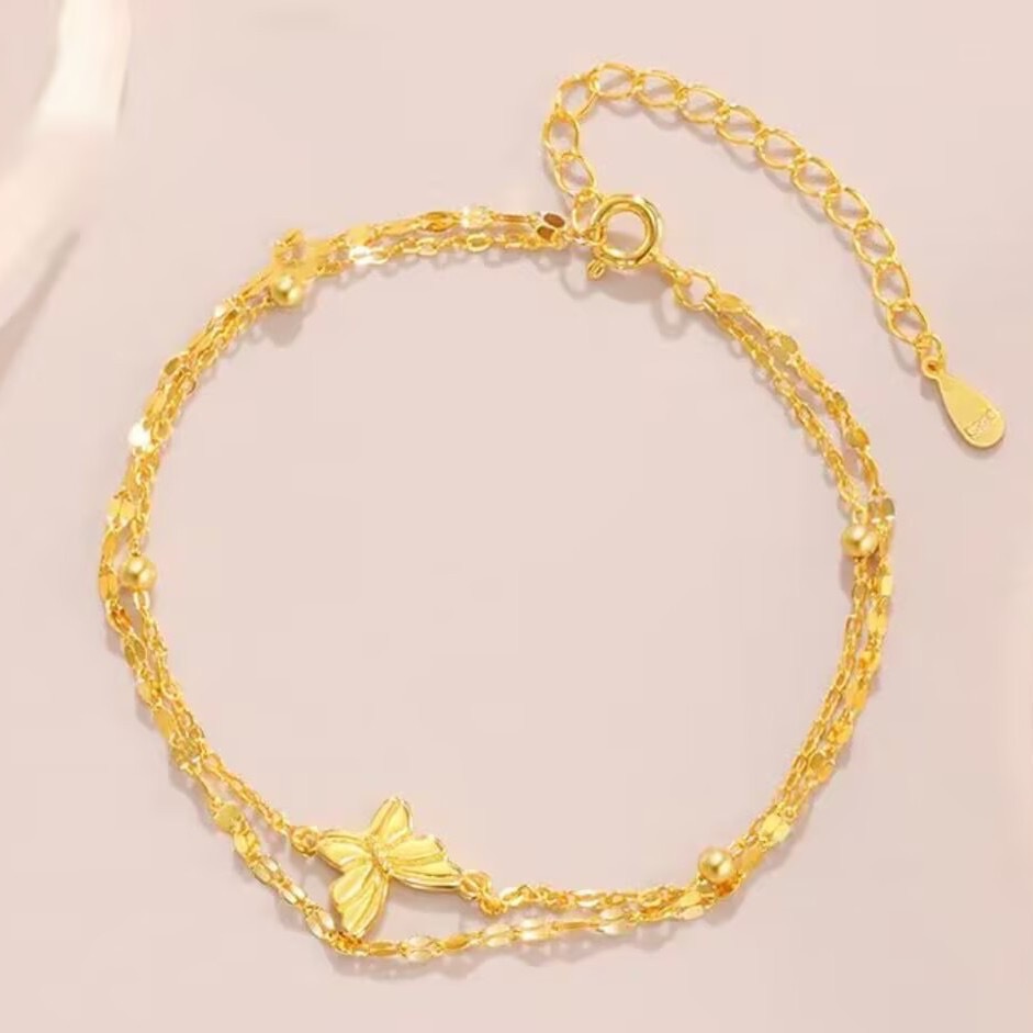 Minimalist Layered Bracelets For Women Stackable And Lightweight_voghion.com