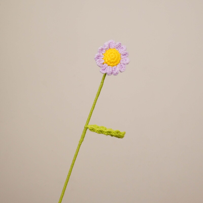 成品手工钩织毛线编织小雏菊花束创意永生花仿真花情人节礼物闺蜜|undefined