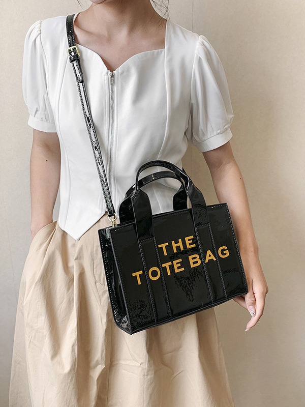 Corea del Sur Dongdaemun brillante bolso de mano para mujeres 2024 nueva moda alta exquisita mochila de hombro