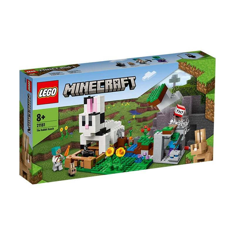 Конструктор LEGO Minecraft 21177 21178 21179 21181 21183, строительные блоки