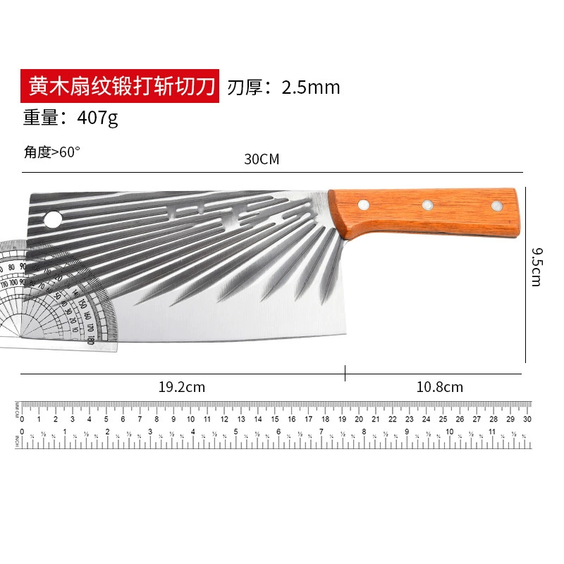 Кузнечные полосы рез Cutting knife kitchen stainless steel cutting knife kitchen multi-function kitchen knife hotel chefs sharply cut meat