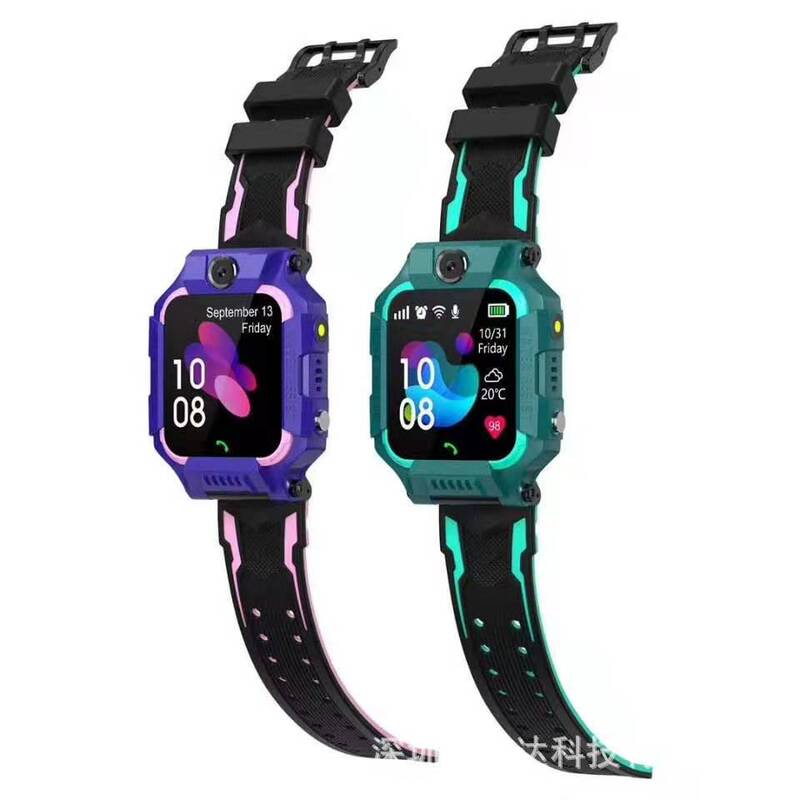 Q19 Kidsren's Smart Phone Watch Is Deeply Waterproof and High-Precision Positioning Export Cross-Border E-Commerce Supply Z6 Generation