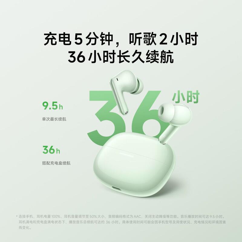 Redmi Buds 6 Pro レッドミ 完全ワイヤレスBluetoothイヤホン 55dB深度ノイズキャンセリング スポーツ対応 汎用タイプ|undefined
