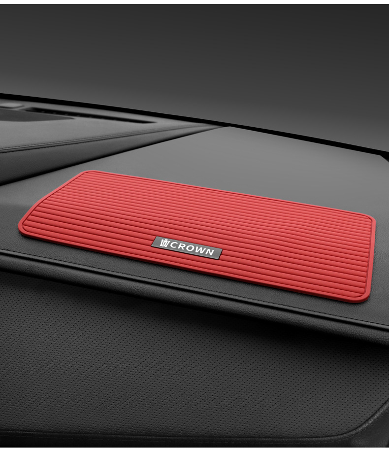 Suitable for 22 Toyota Crown Land Placement Car Anti-slip Pad Car Ornaments Central Control Instrument Panel Car Storage Pad