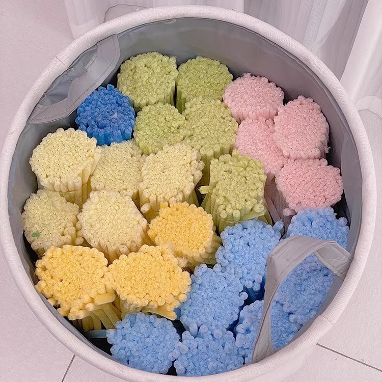 カラフルな超密ツイストスティック手作りdiy材料メーカー卸売りマカロンツイストスティック太字子供手作り|undefined