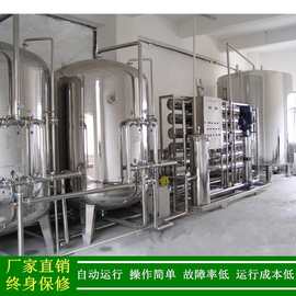 水处理厂家供应果冻果汁用纯净水设备15t大型RO反渗透纯净水设备