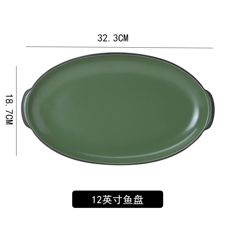 Tableware, set, creative ceramic soup bowl, simple and elegant design