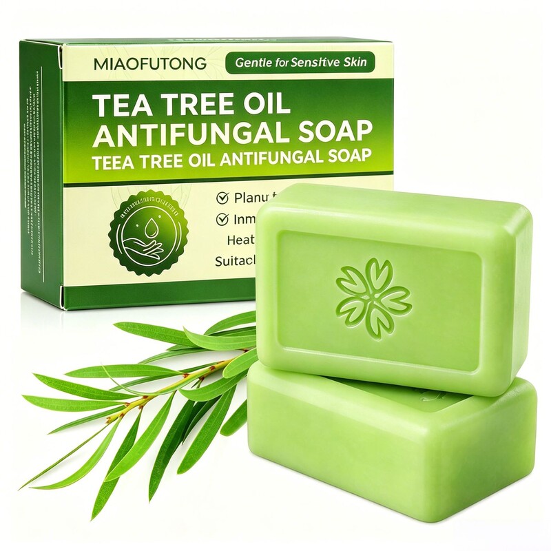 Cross-Border Tea Tree Oil Soap, Oil-Controlling Facial Soap, Cleansing Handmade Soap, Essential Oil Soap, Tea Tree Soap, Amazon's Best-Selling Soap Cross-Border Tea Tree Oil Soap, Oil-Controlling Facial Soap, Cleansing Handmade Soap, Essential Oil Soap, Tea Tree Soap, Amazon's Best-Selling Soap