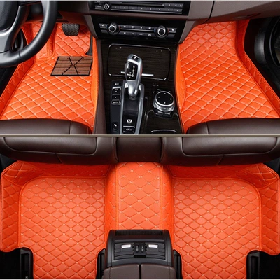 Modelə uyğun ayaqaltı: Non-Slip, Wear-Resistant, Full-Coverage Car - special-car-one-version-per-car-leave-a-message-about-the-car-model-when-placing-an-order-orange
