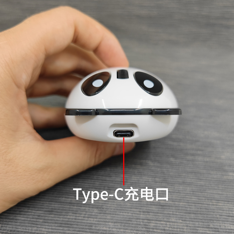 工場現物充電漫画パンダマウスかわいい静音無線マウス電気商供給源プレゼントノート|undefined