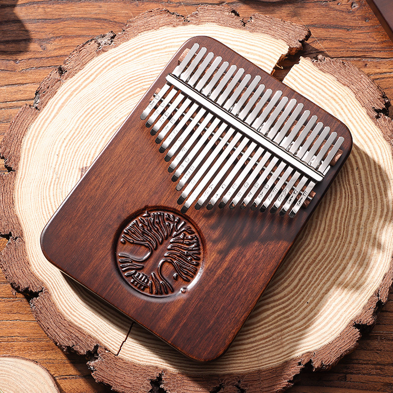 Kalimba đàn piano ngón tay cái Kalimba có lỗ đáy 17/21 âm di động