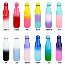 亞馬遜熱銷不銹鋼可樂瓶 304真空保溫雙層運動水壺瓶保齡球杯子廠