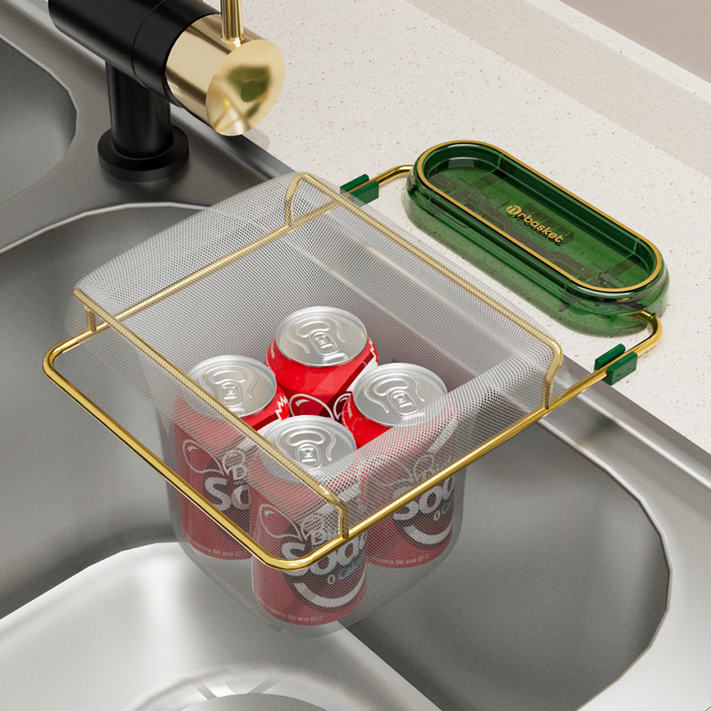 Soporte de Malla Filtrante para Fregadero de PET y Hierro para Fregadero de Cocina
