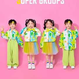 六一儿童表演服装小学生运动会啦啦队演出服幼儿园毕业照舞蹈班服