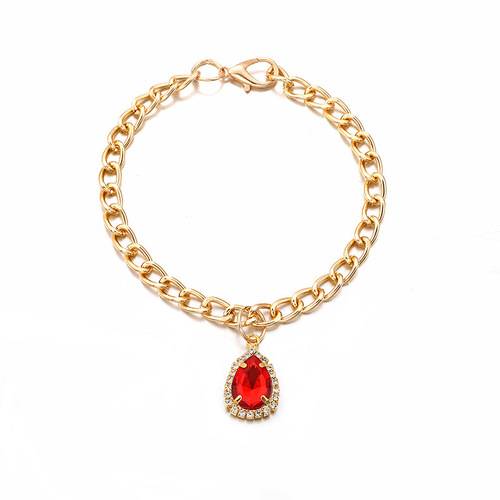 New Arrival Pet Dog & Cat Accessories: Drip-Shaped Heart Pendant Necklace, Decorative Metal Aluminum Chain, Stylish Fashion Add-On