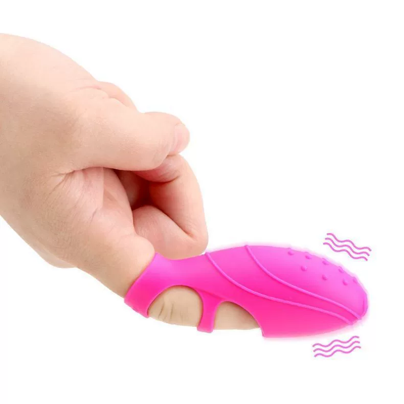 Вибрационное колечко на палец для воздействия на G-spot, прелюдия, массаж, пальцевый вибратор, взрослый секс-товар оптом