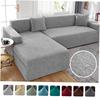 Waterproof L Shape Corner Sofa Cover 1/2/3/4 Seaters Jacquar|ms