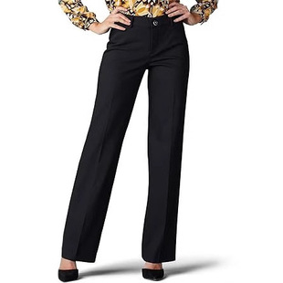 Versatile Commuter-Style Suit Pants 2025 New Mid-Waist Straight-Leg High-End Slim-Fit Long Casual Pants for Women with Slight Stretch