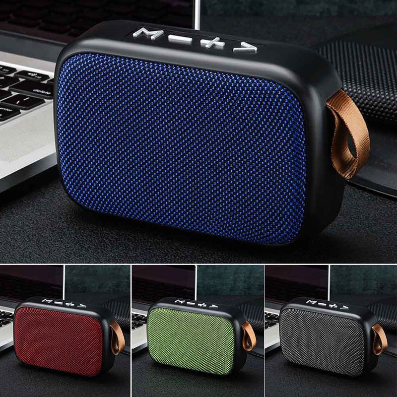 Mg2 Fabric Bluetooth Card Speaker New Wireless Stereo Satchel Mini Satchel Outdoor Subwoofer