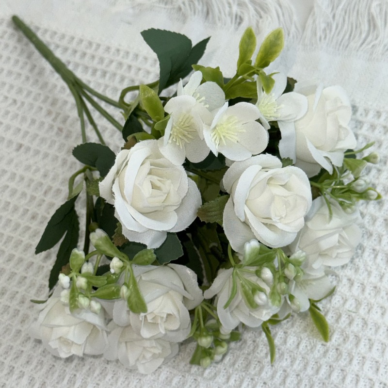 新しい外国貿易卸売造花結婚式の花束バラ手持ち花小さなバラアレンジメント装飾品ハイエンドホットスタイル|undefined