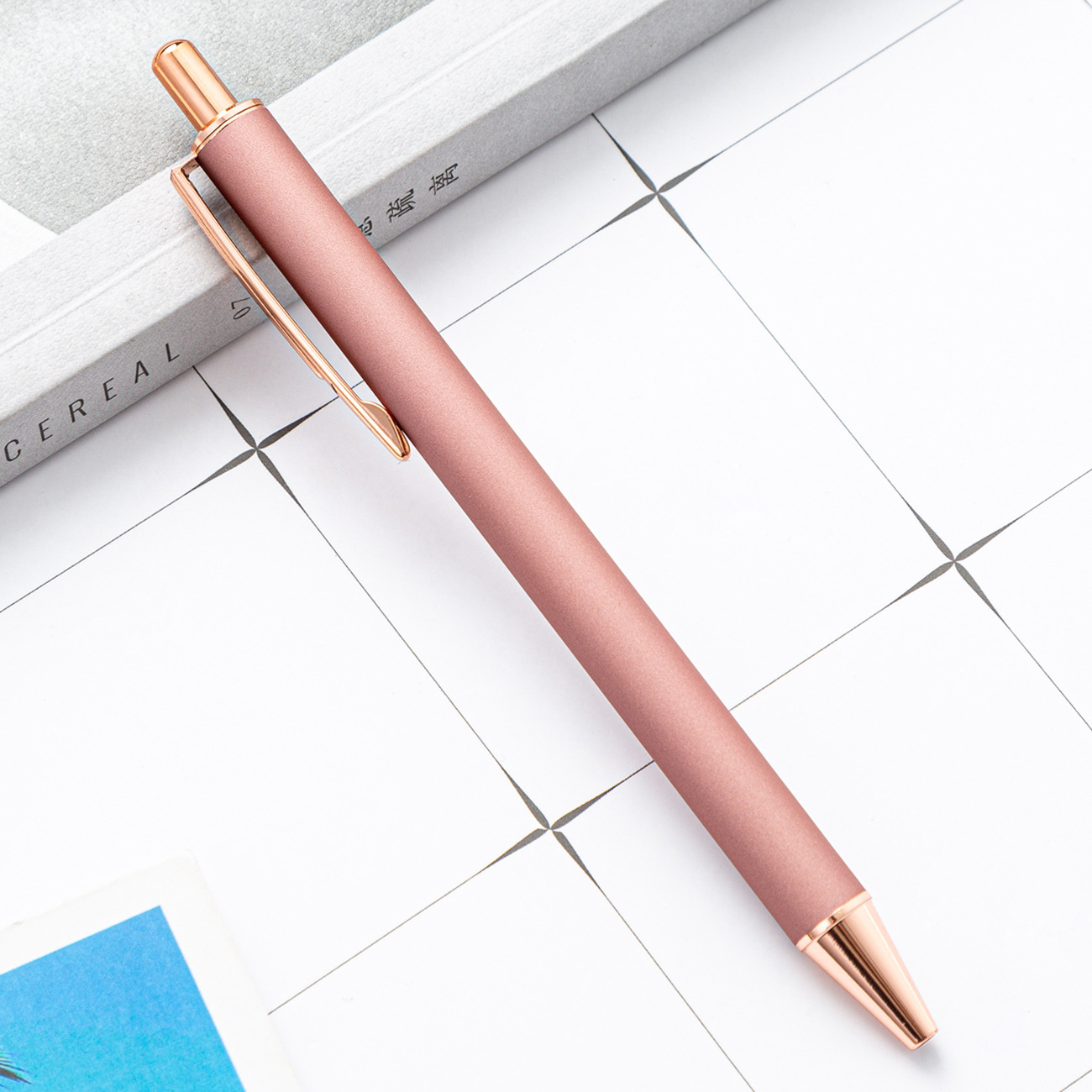 Fábrica directa de alto valor facial bolígrafo pulverizador bolígrafo publicitario de metal bolígrafo de regalo de hotel puede imprimir logotipo