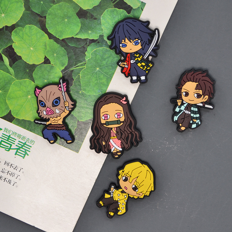 鬼滅の刃冷蔵庫磁気貼り周辺3d立体創意アニメ・漫画の豆炭治郎鬼殺隊